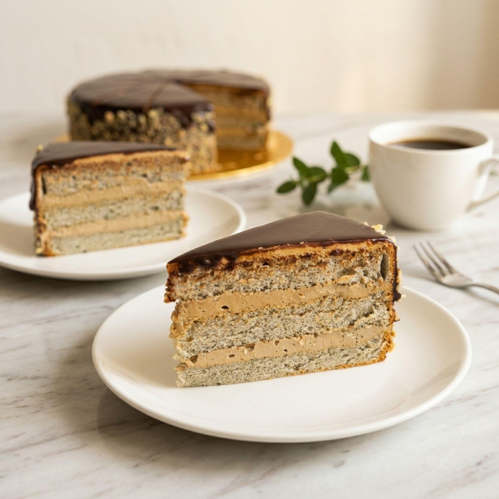 伯爵红茶咖啡蛋糕 — Earl Grey Coffee Cake