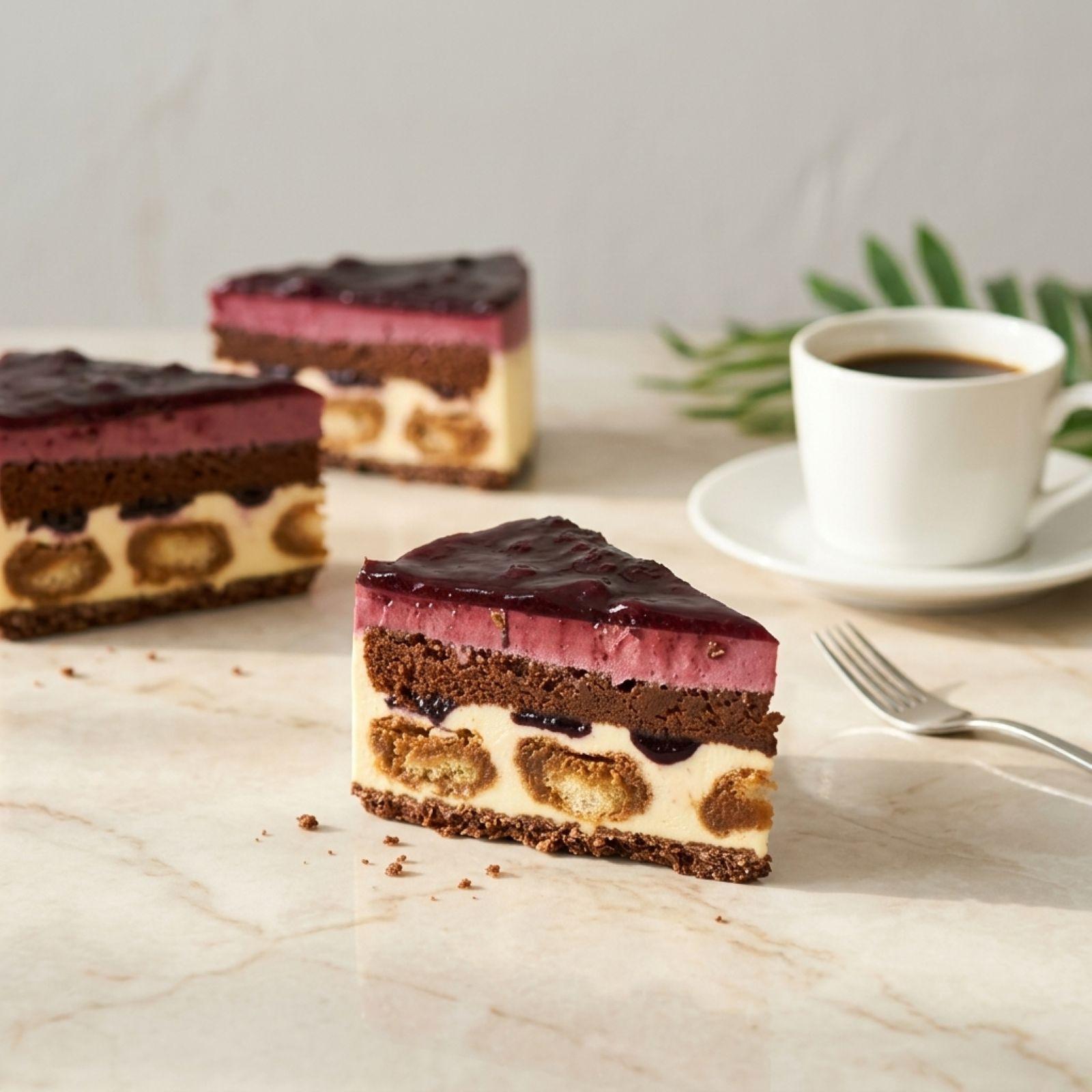 黑樱桃提拉米苏 — Black Cherry Tiramisu