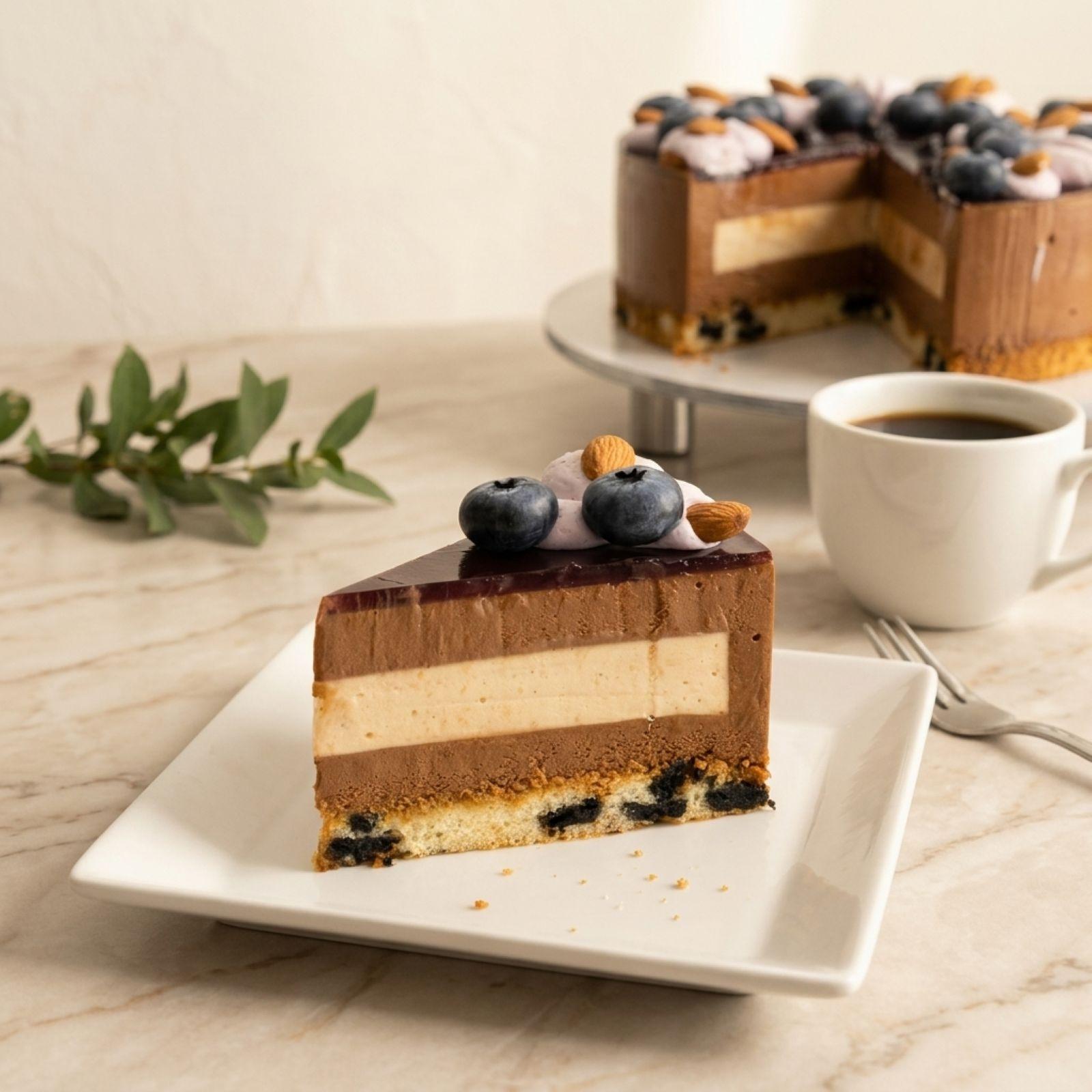 伯爵摩卡黑巧慕斯 — Earl Grey Mocha Chocolate Mousse