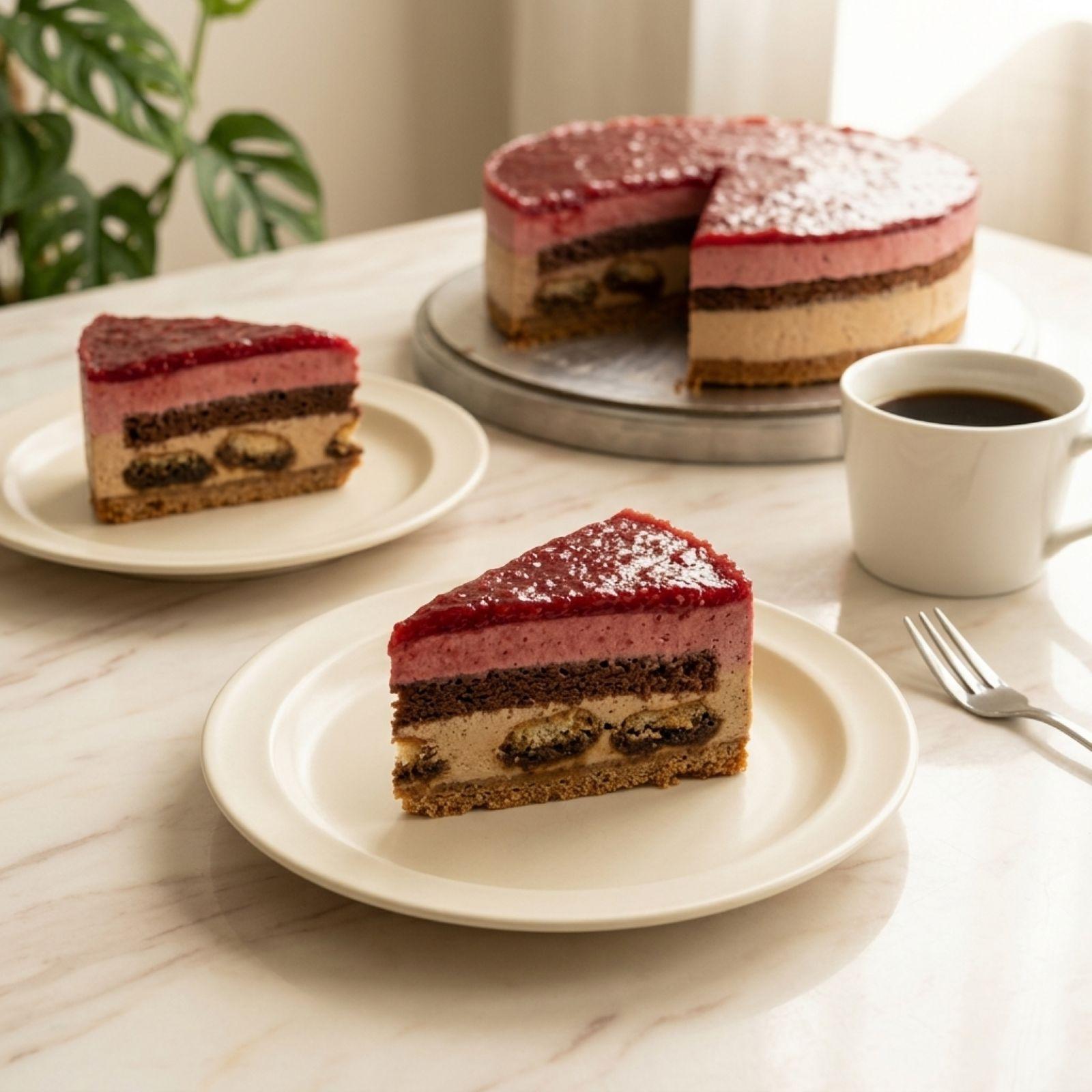 覆盆子提拉米苏 — Raspberry Tiramisu