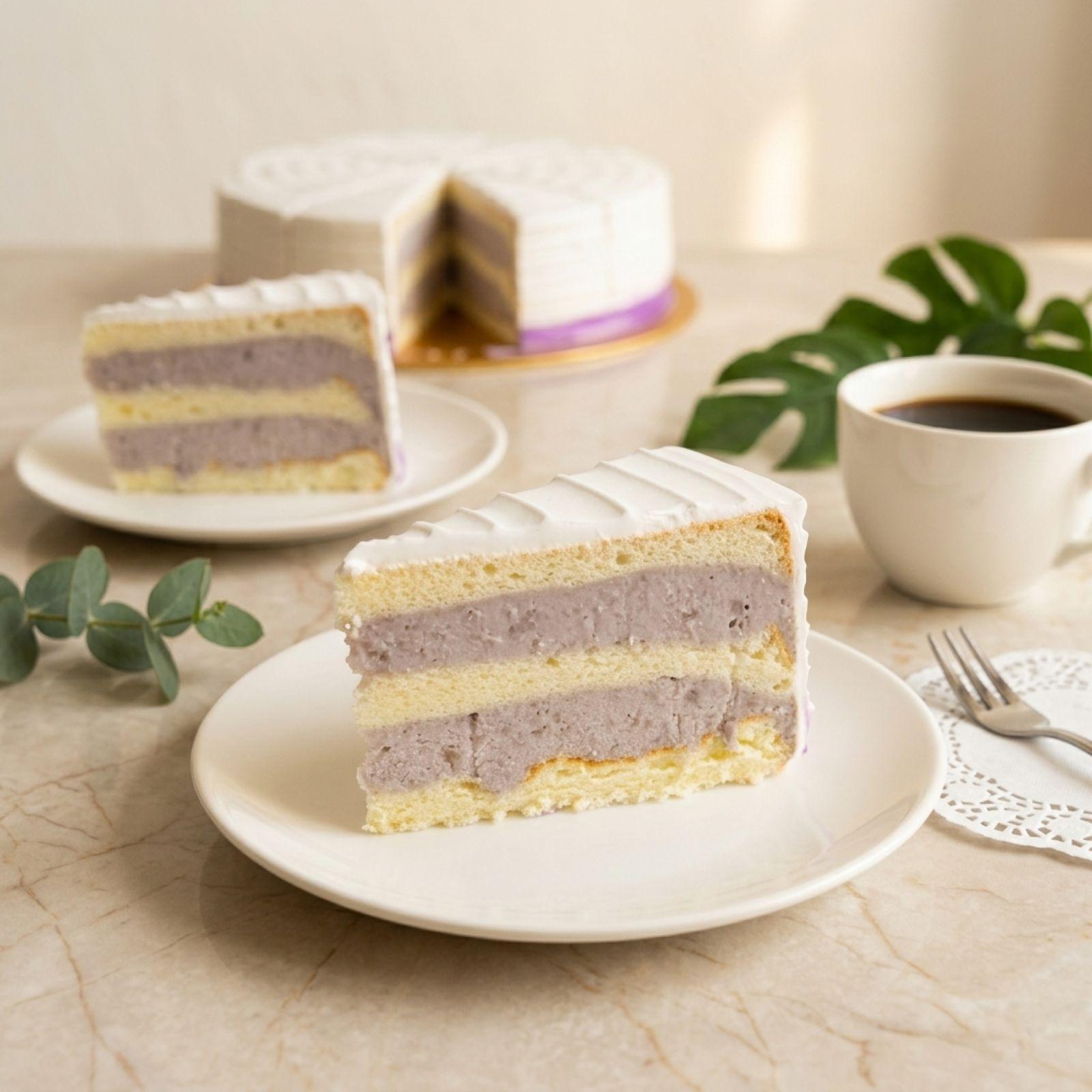 香芋慕斯 — Yam Mousse