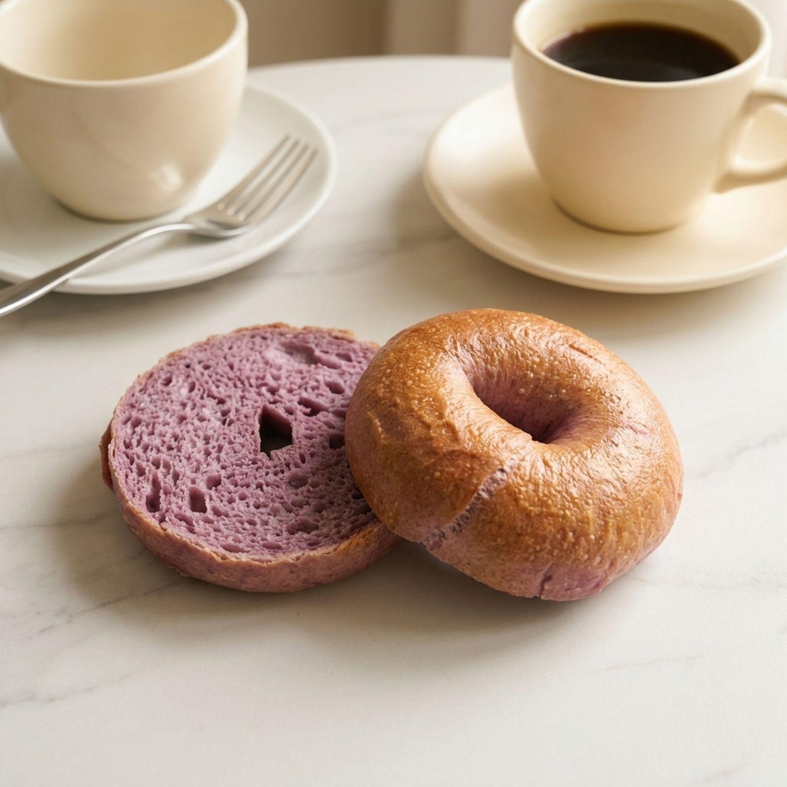 紫薯贝果 — Purple Sweet Potato Bagel