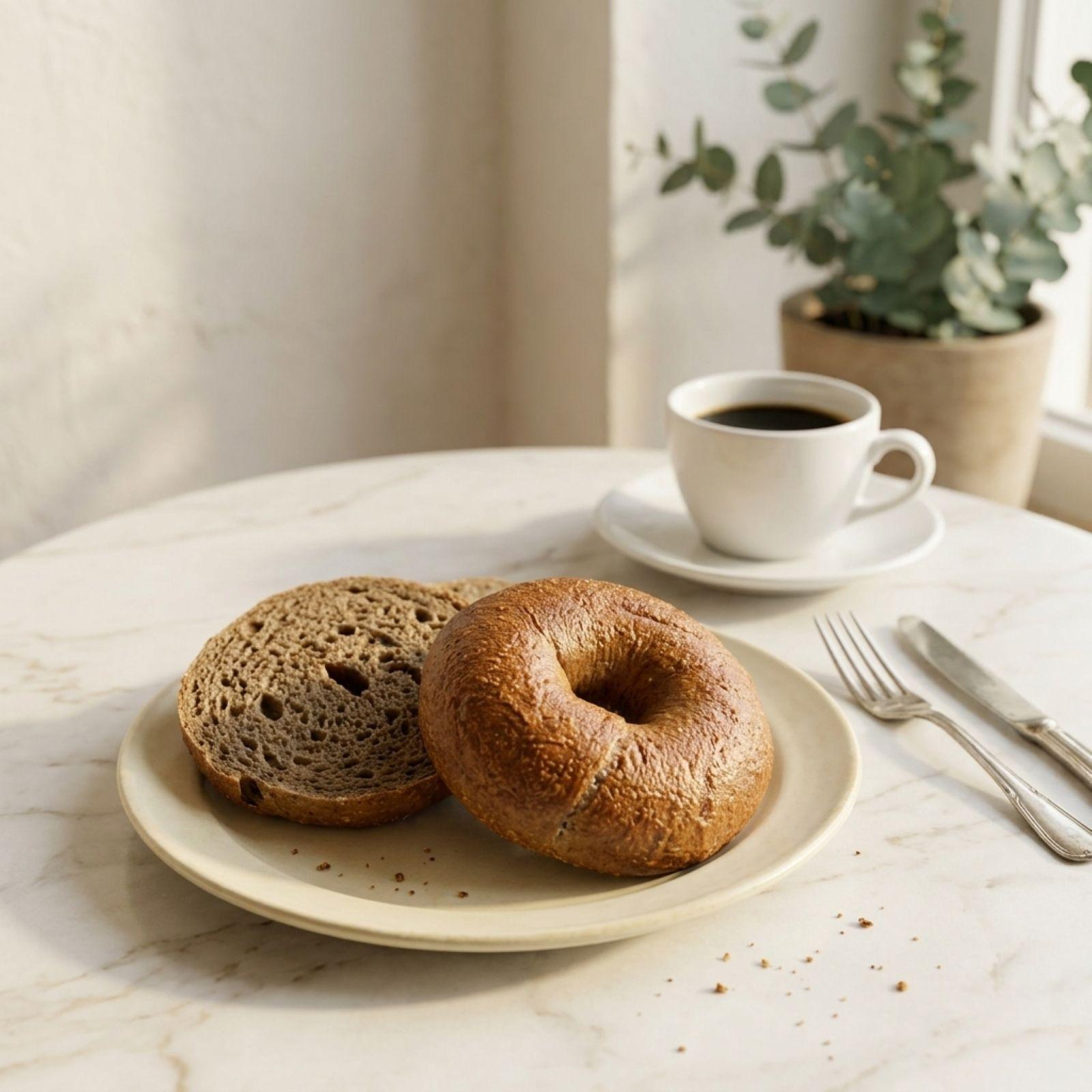 黑麦贝果 — Rye Bagel