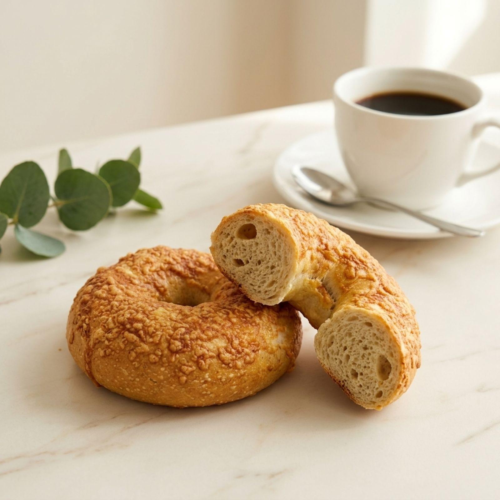 帕马森起司贝果 — Parmesan Cheese Bagel