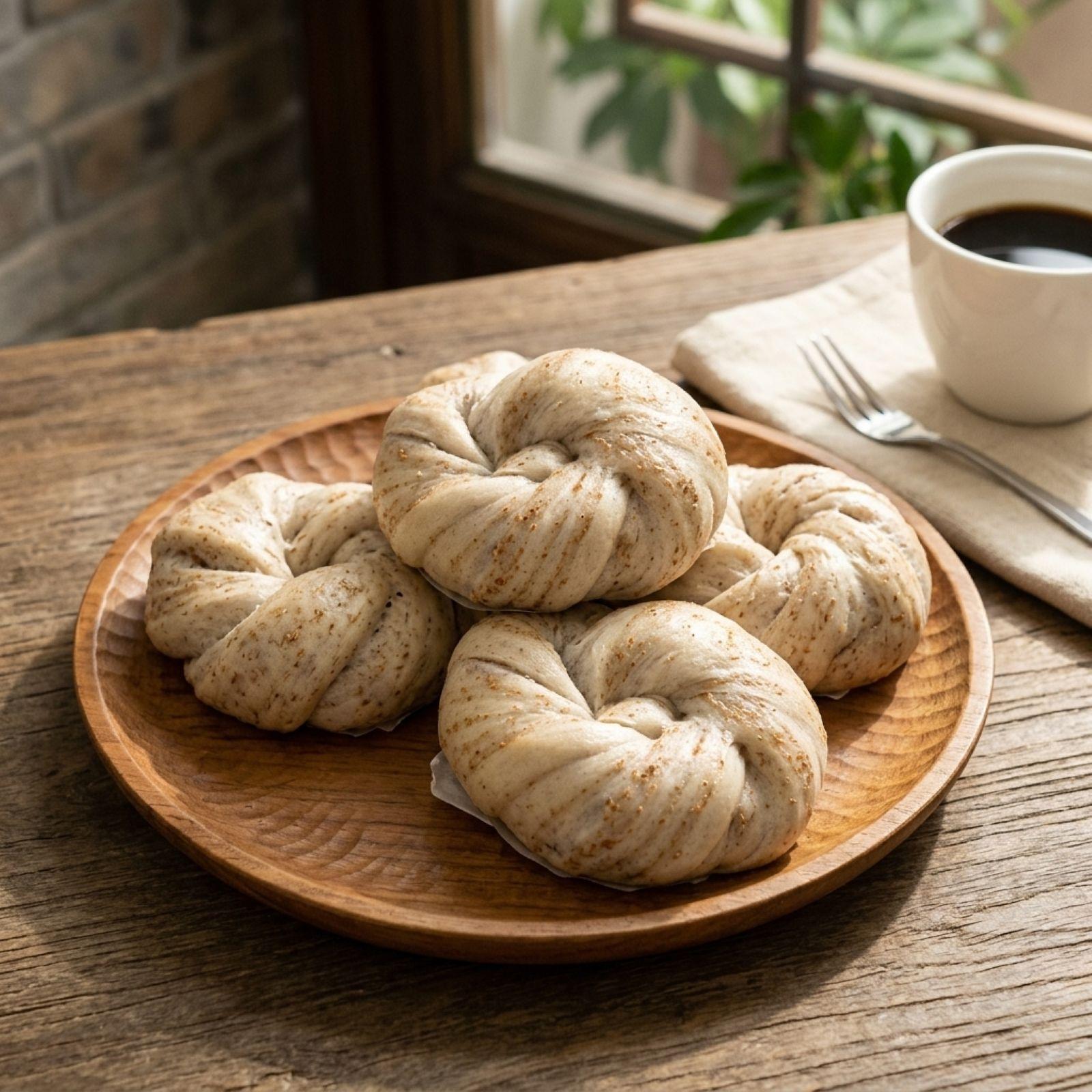 全麦馒头 — Whole Wheat Steamed Buns